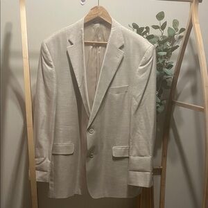 Vintage Studio by Fumagalli’s Cream Men's (or Unisex) Blazer